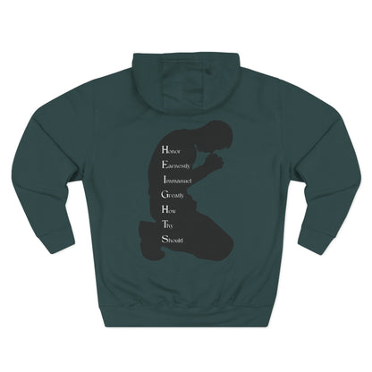 Heights Black Hoodie