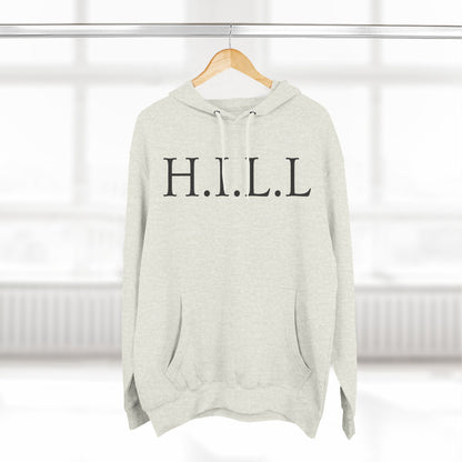 Hill Christian Black Words Hoodie