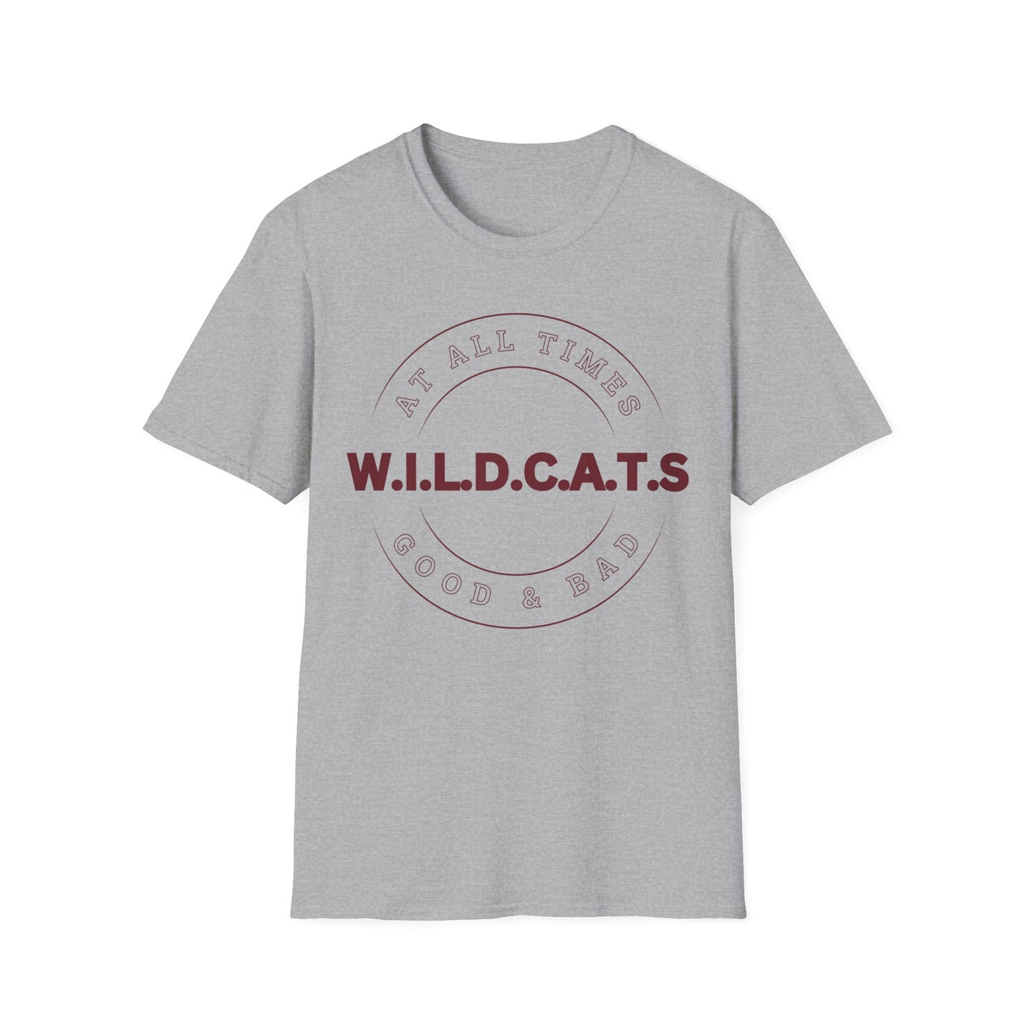 Wildcats Christian Marron Letters & Picture