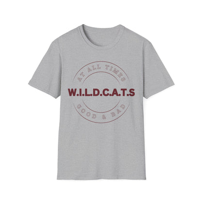 Wildcats Christian Marron Letters & Picture
