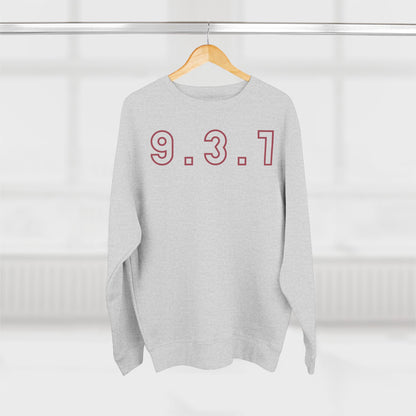 931 Crewneck Marron Words