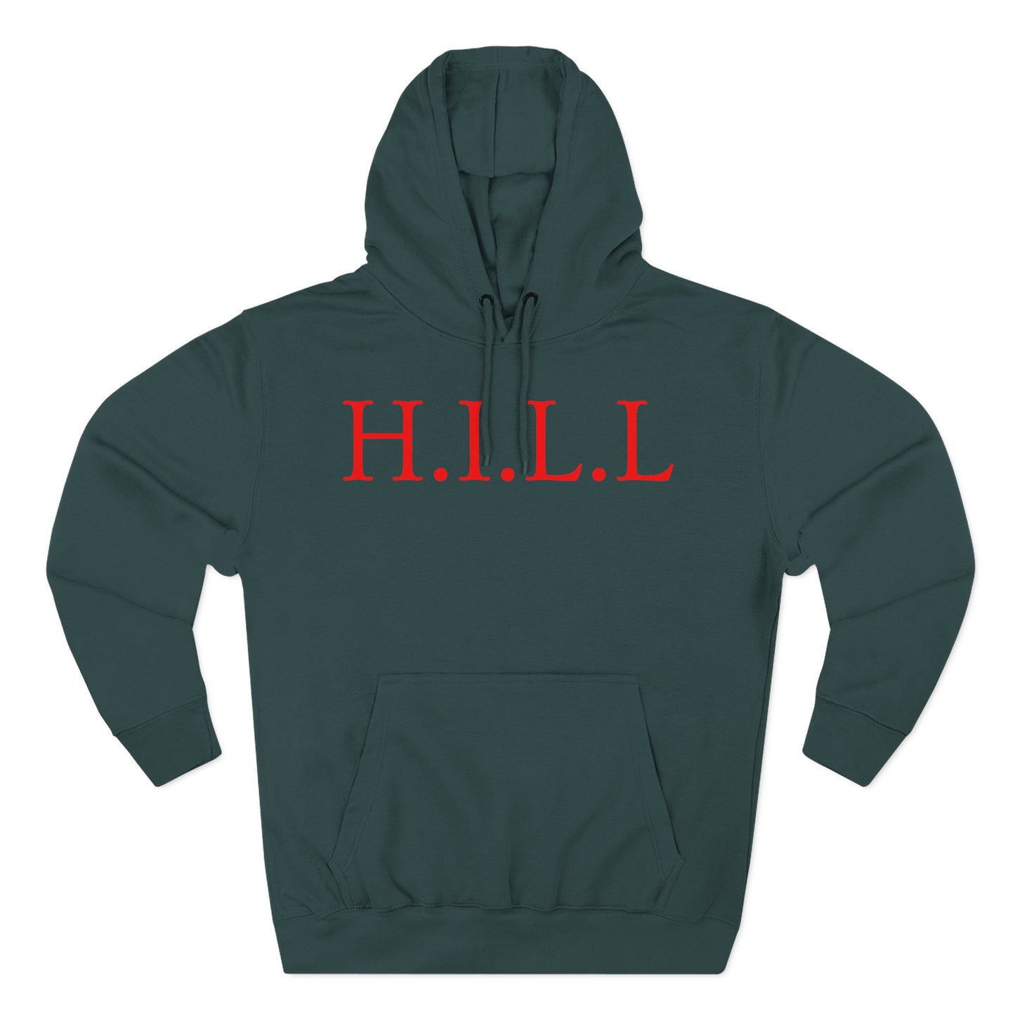 Hill Christian Red Words Hoodie