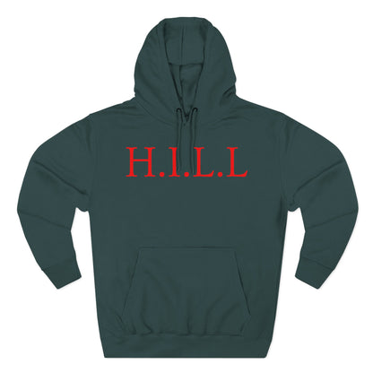 Hill Christian Red Words Hoodie