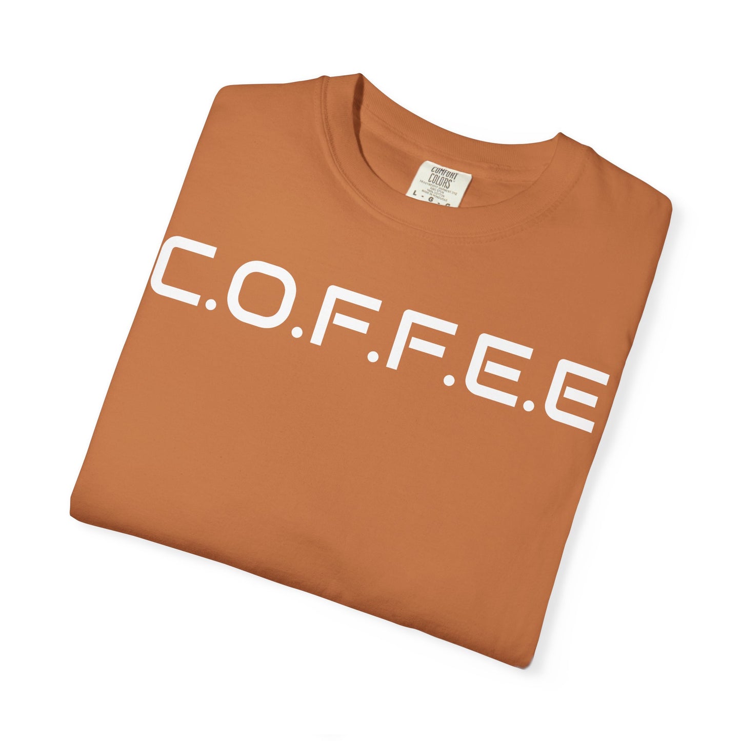 Adult Coffee Christian White Letters & Image