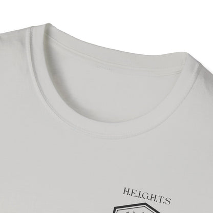 Heights Christian Black Letters & Image