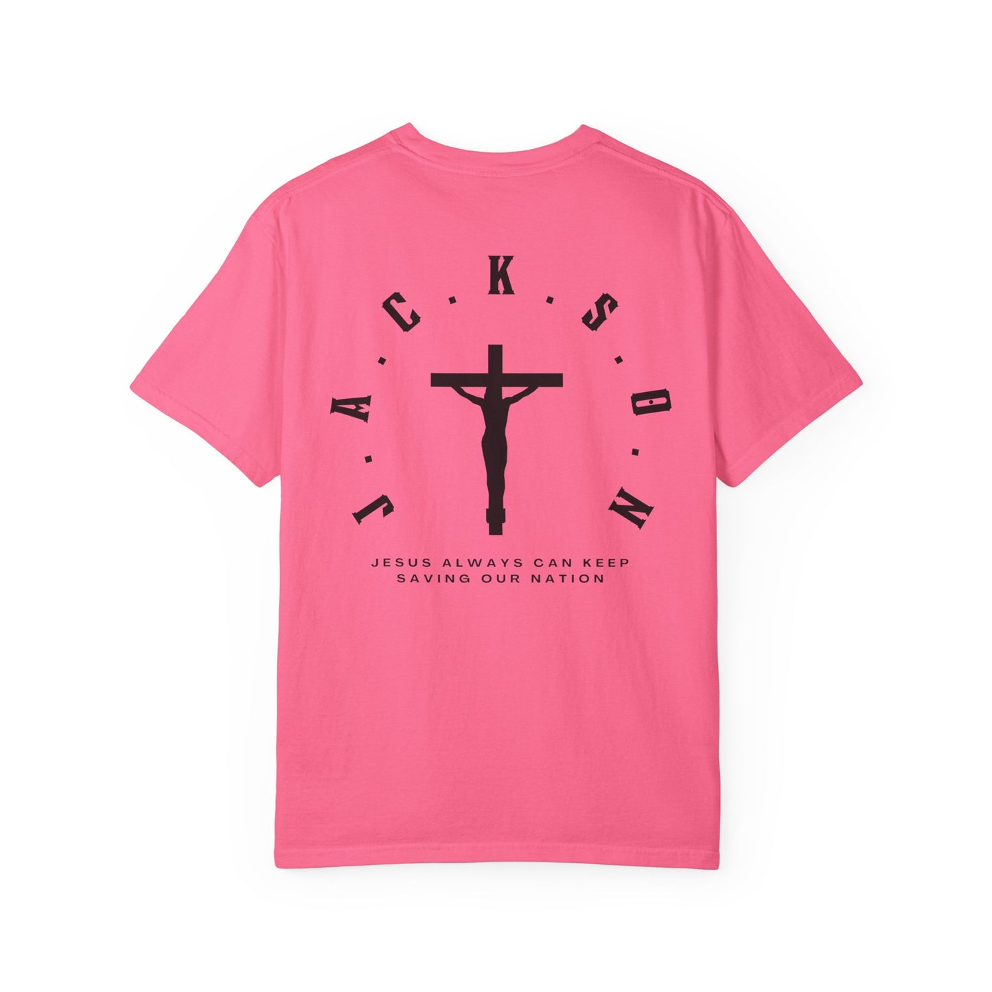 Jackson Believing Christian Black Letters & Cross