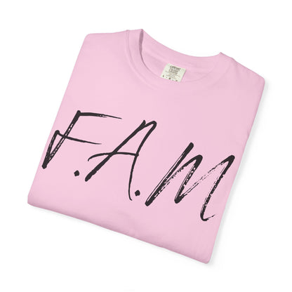 Fam Christian Black Letters & Image