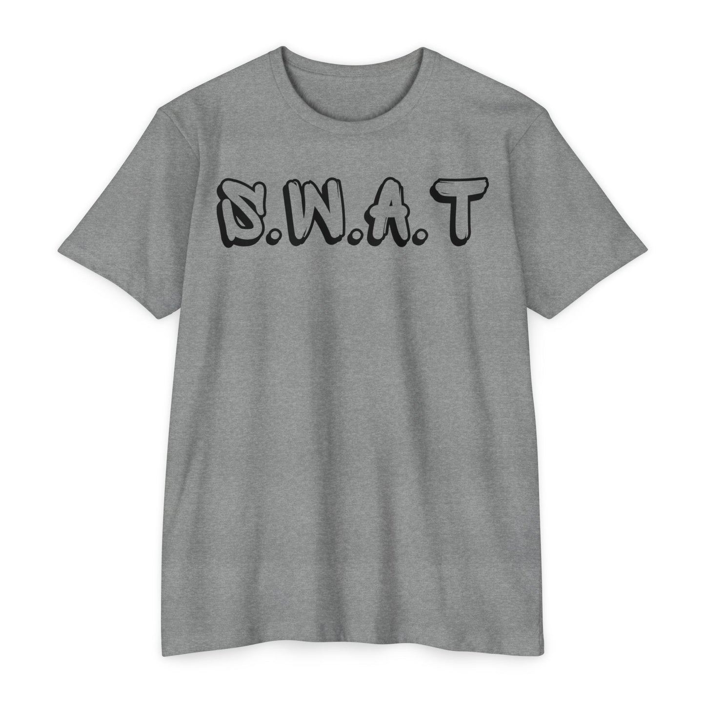 Adult Swat Christian Black Words Premium tee