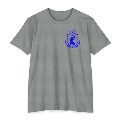 Heights Christian Blue Letters & Image Blended