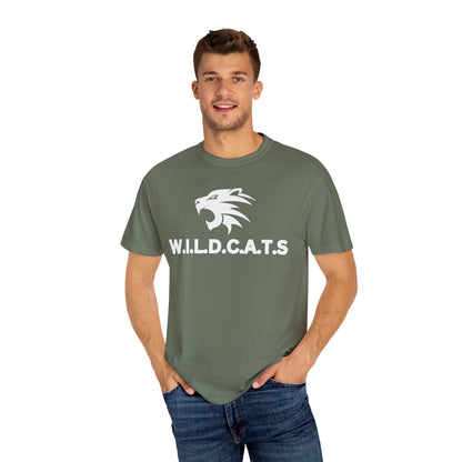 Wildcats Christian White Letters & Image Specialty