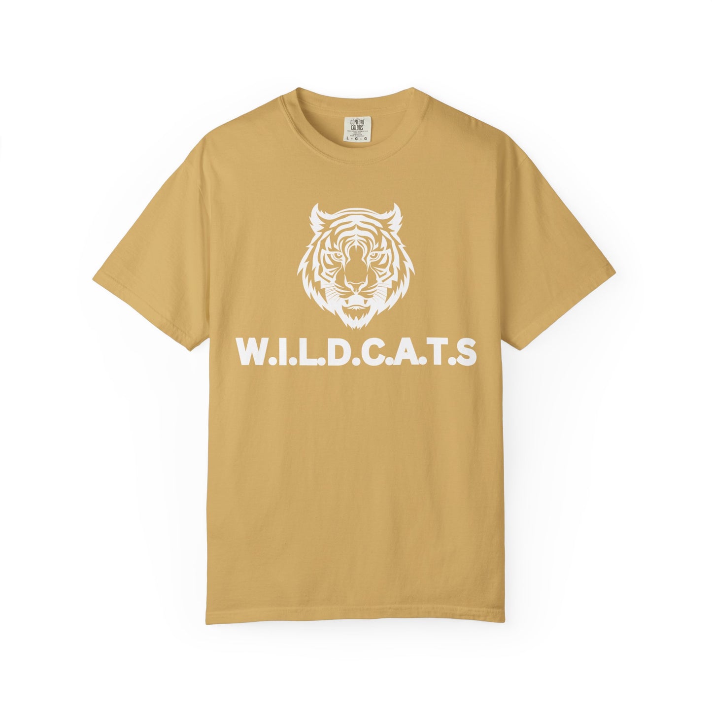 Wildcats Christian White Letters & Picture Specialty