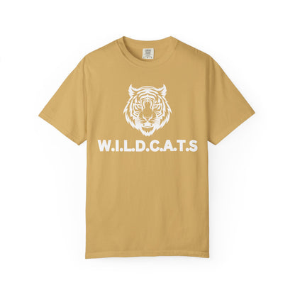 Wildcats Christian White Letters & Picture Specialty