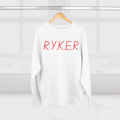 RYKER Christian Red Letters Crewneck