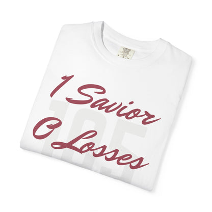 Adult 105 Christian Marron and White Letters