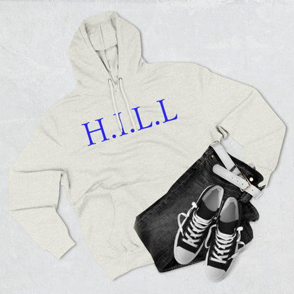 Hill Christian Blue Words Hoodie