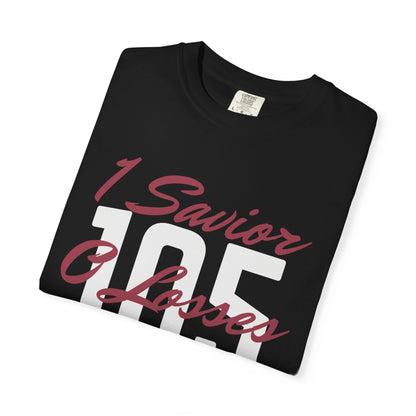Adult 105 Christian Marron and White Letters