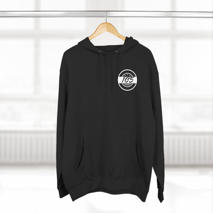 Adult 105 Christian White and Black Letters Hoodie