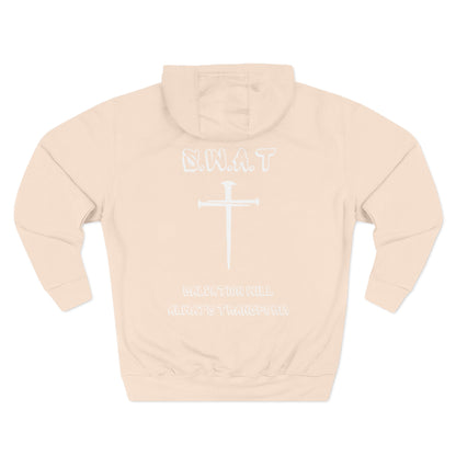Swat Christian White Words Hoodie