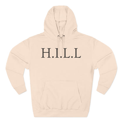 Hill Christian Black Words Hoodie