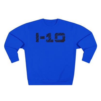 I-10 Christian Black Words Crewneck