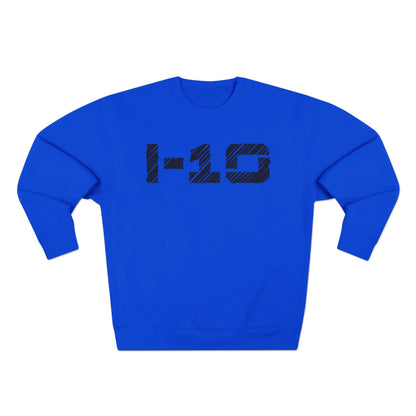 I-10 Christian Black Words Crewneck