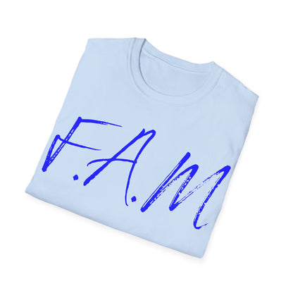 Fam Christian Blue Letters & Image