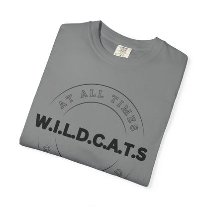 Adult Wildcats Christian Black Letters & Picture Heavyweight