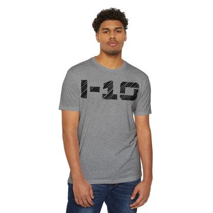 Adult I-10 Christian Black Words Premium Tee