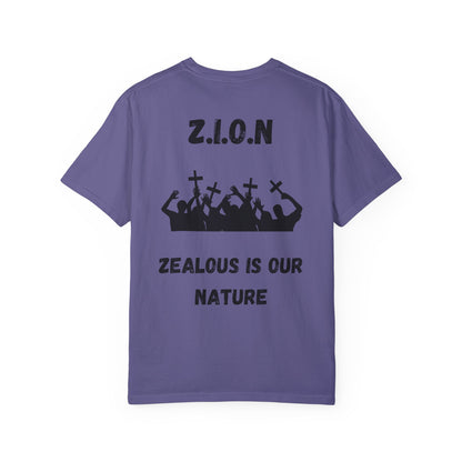Adult Zion Black Words & Image