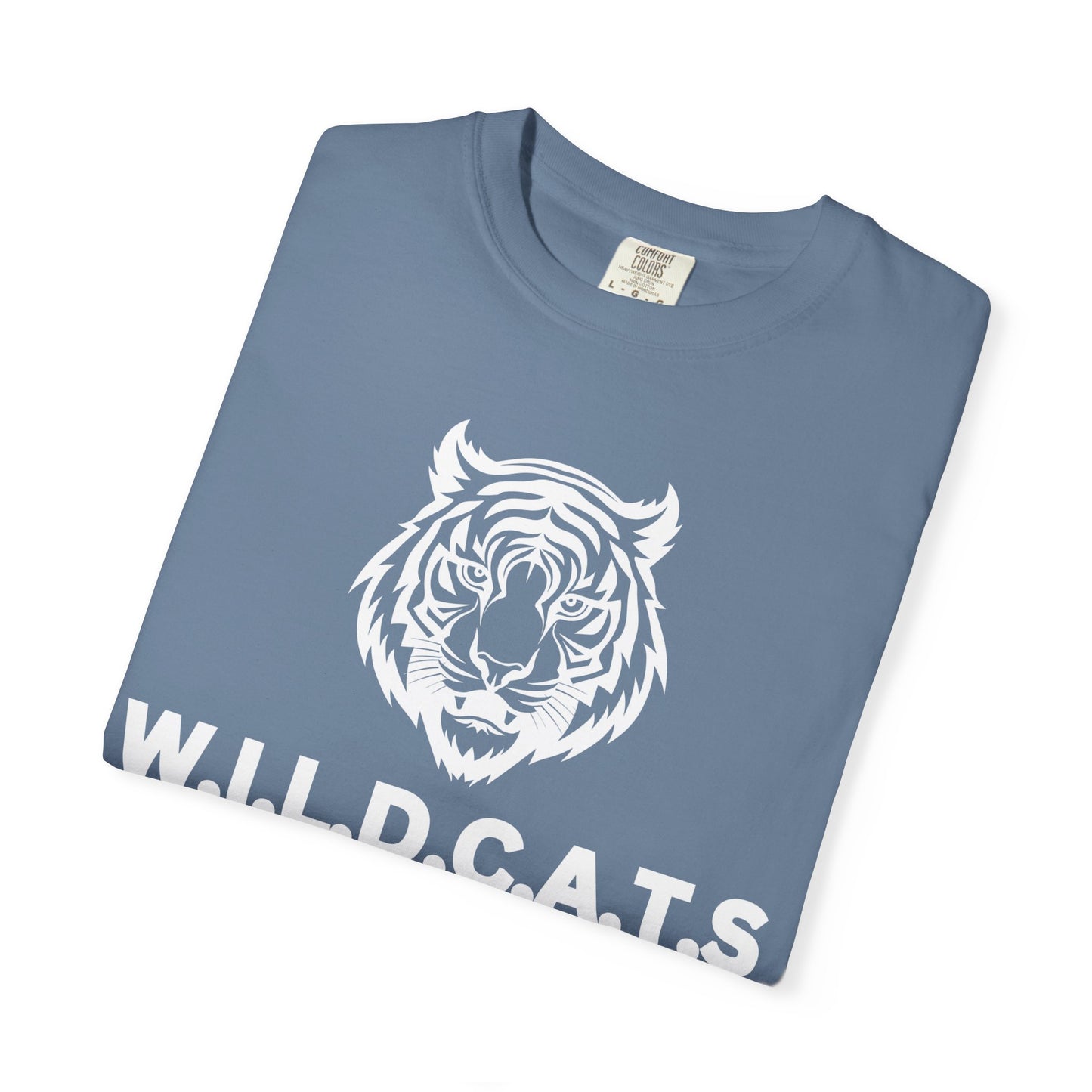 Wildcats Christian White Letters & Picture Specialty