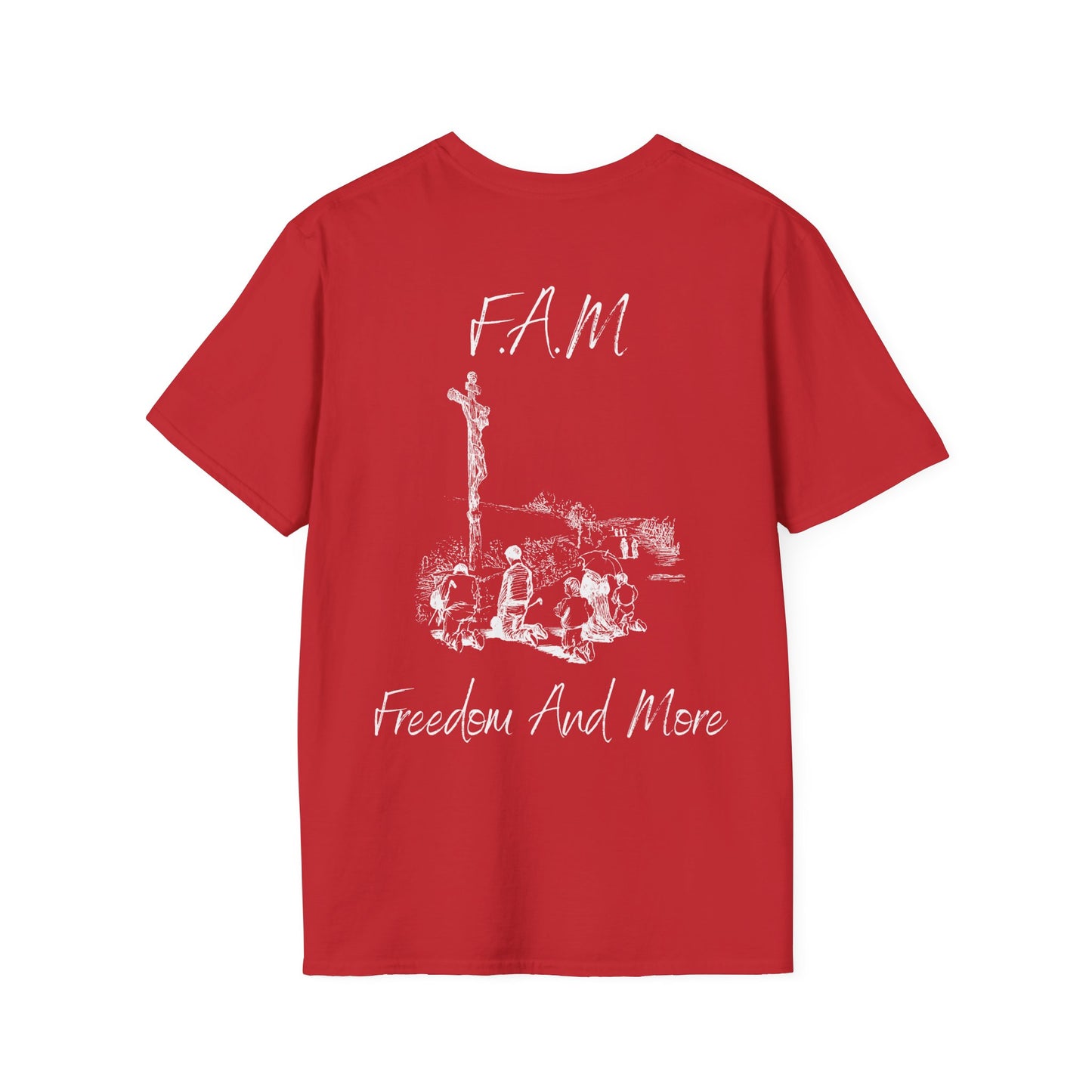 Fam Christian White Letters & Image