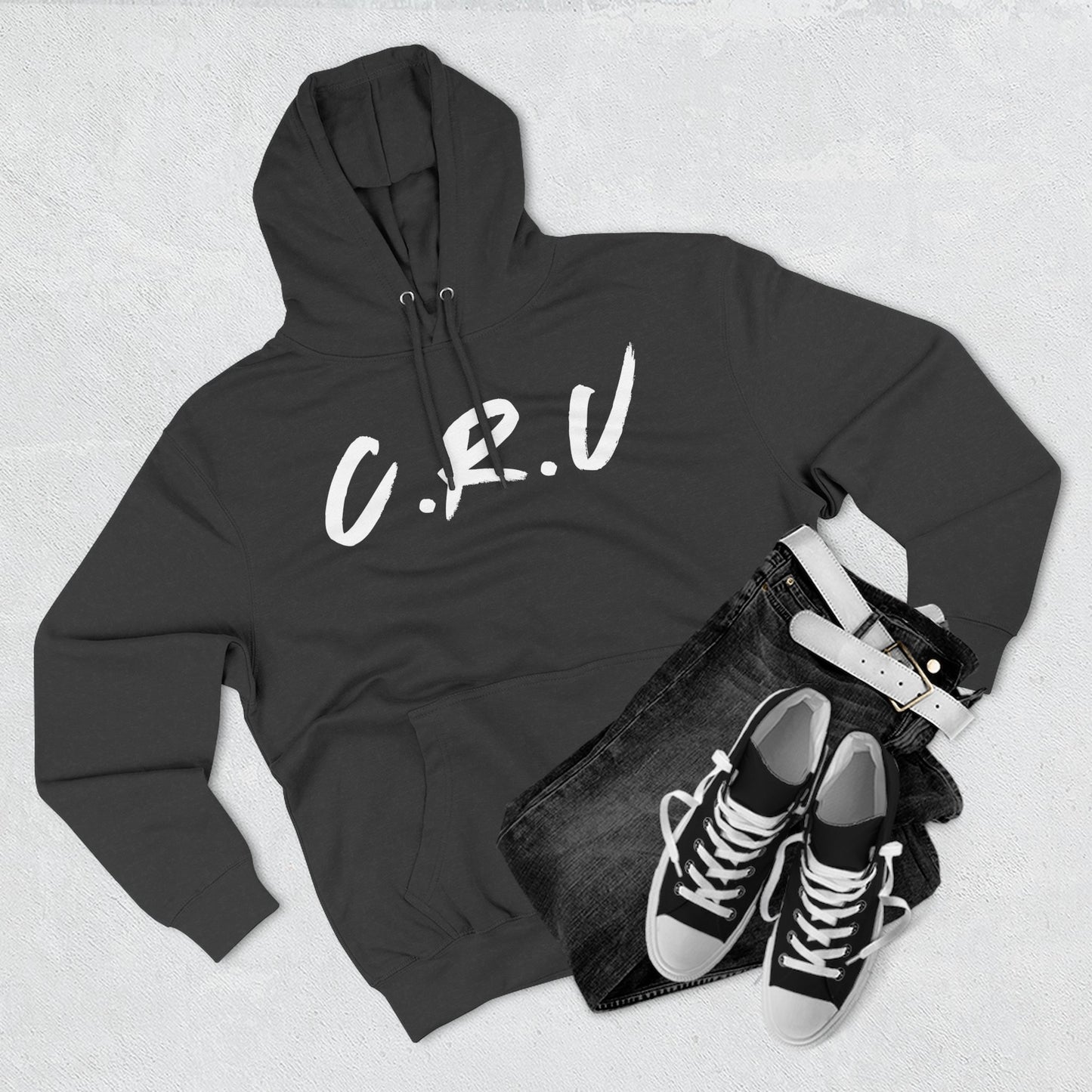 Cru White Hoodie