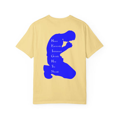 Heights Christian Blue Letters & Image
