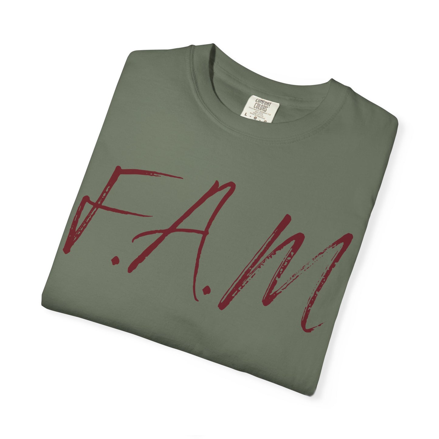 Fam Christian Marron Letters & Image