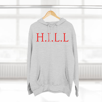 Hill Christian Red Words Hoodie