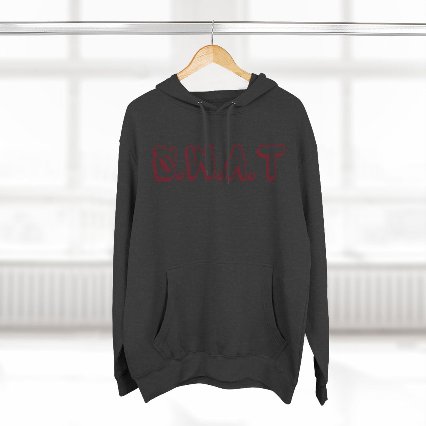 Swat Christian Marron Words Hoodie
