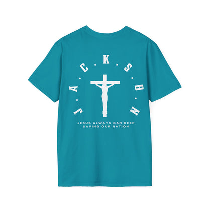 Jackson Believing Christian White Letters & Cross