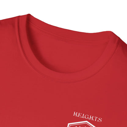 Heights Christian White Letters & Image