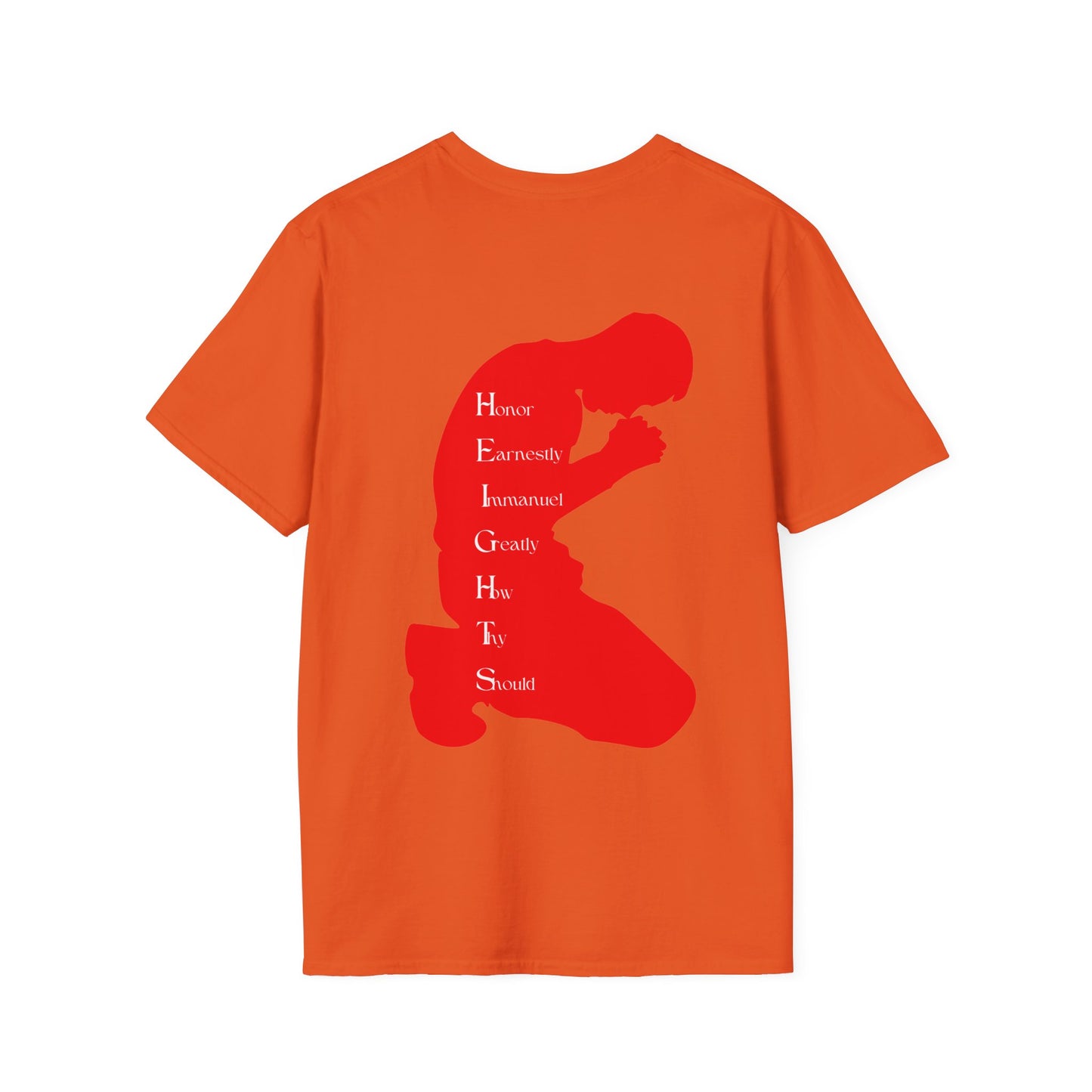 Heights Christian Red Letters & Image