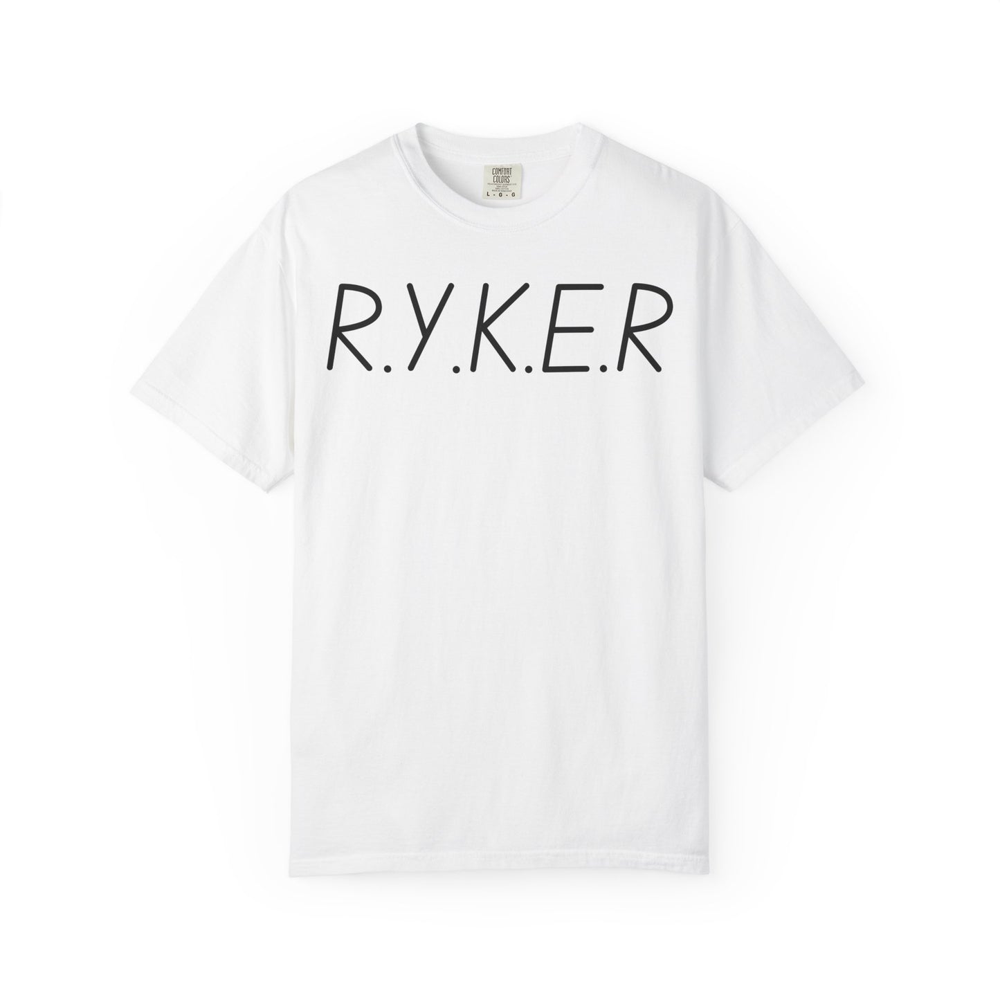 Adult RYKER Christian Black Letters Heavyweight