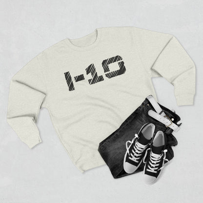 I-10 Christian Black Words Crewneck
