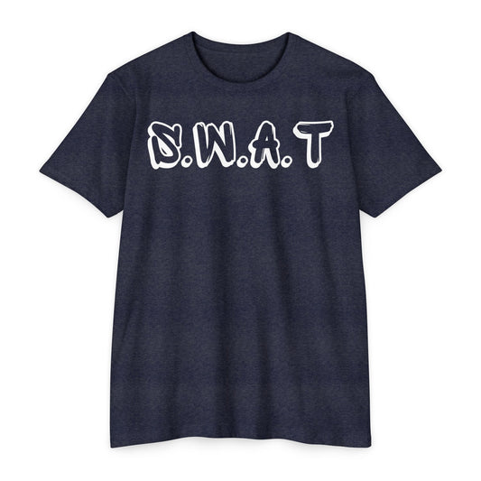Adult Swat Christian White Words Premium tee