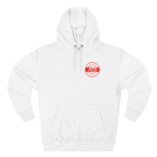 Adult 105 Christian Red and White Letters Hoodie