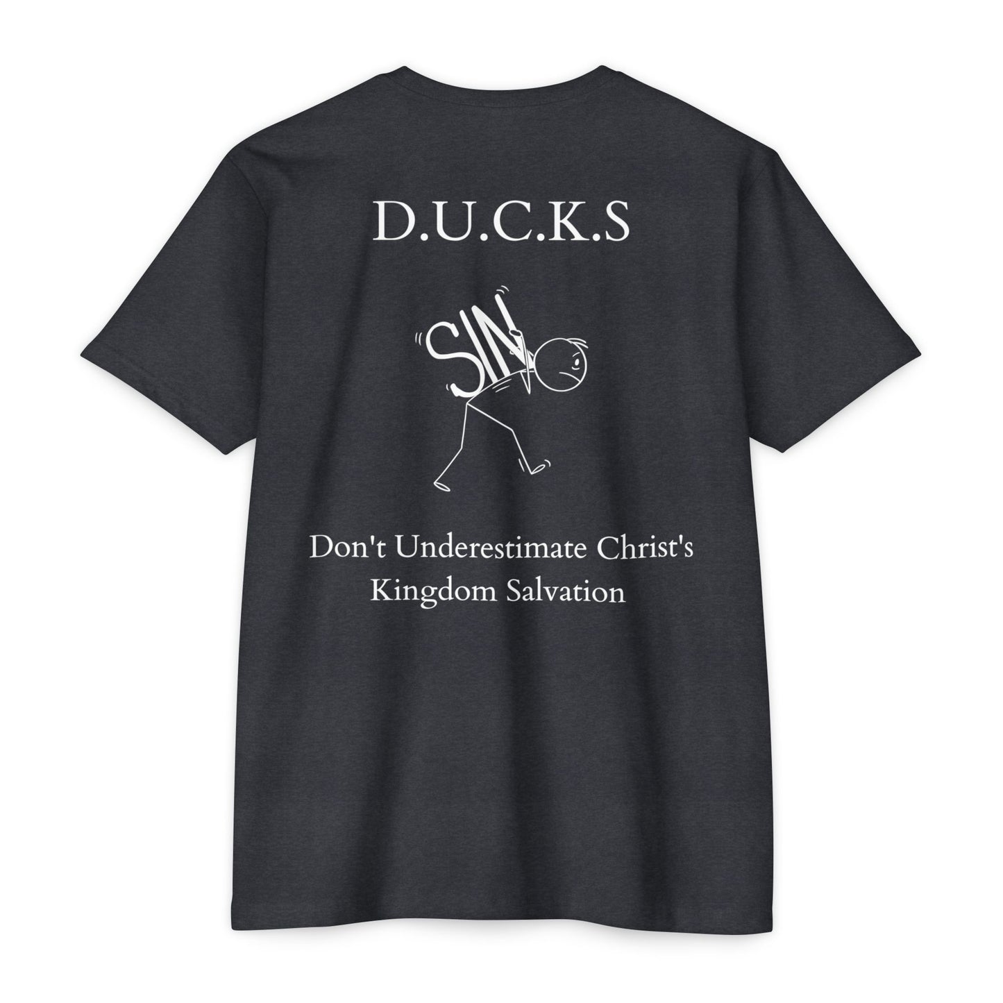 Adult DUCKS Christian White Premium Tee