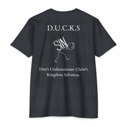 Adult DUCKS Christian White Premium Tee