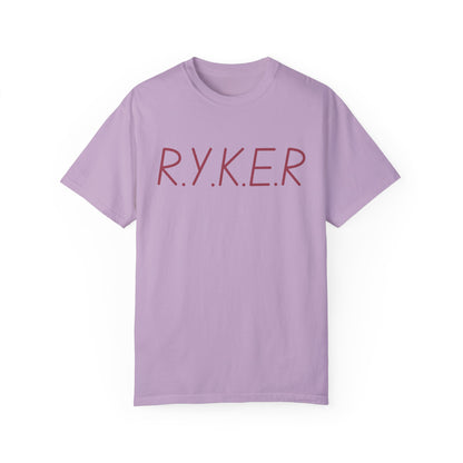RYKER Christian Marron Letters