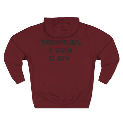 I-10 Christian Black Words Hoodie