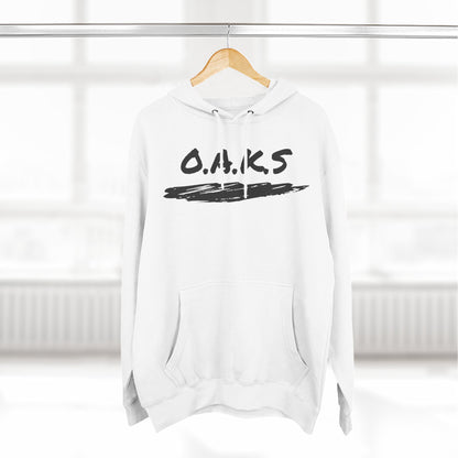 Adult Oaks Christian Black Pullover Hoodie