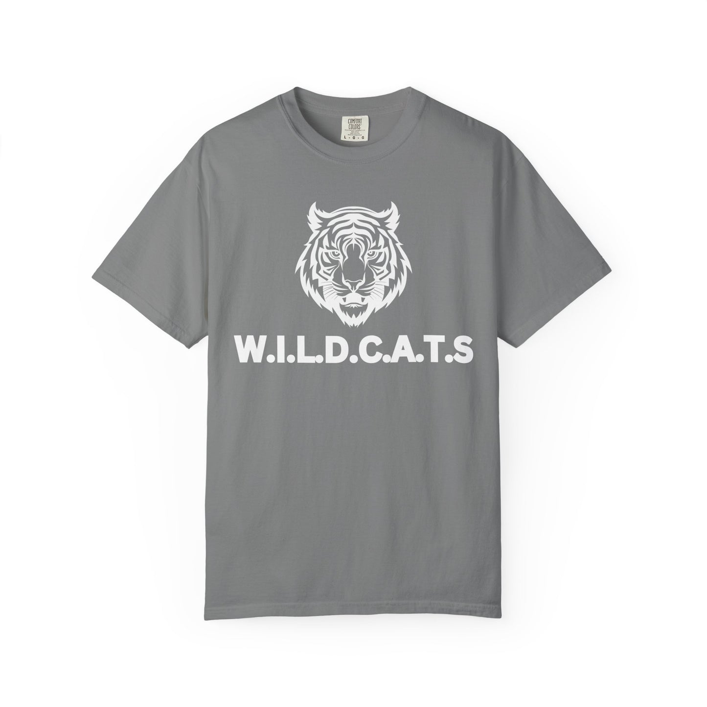 Wildcats Christian White Letters & Picture Specialty
