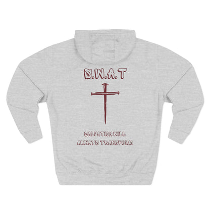 Swat Christian Marron Words Hoodie